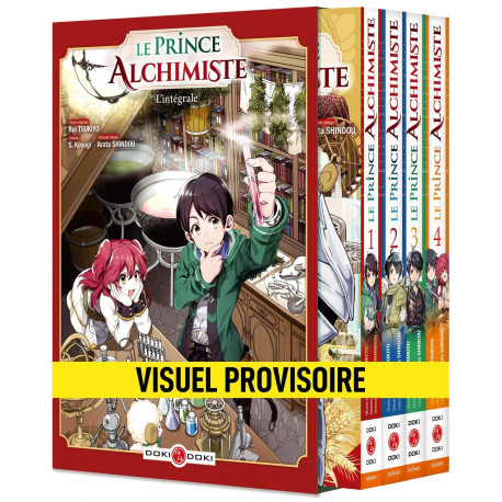 LE PRINCE ALCHIMISTE - T01 - LE PRINCE ALCHIMISTE - COFFRET VOL. 01 A 04