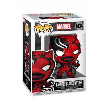 CARNAGE BLACK PANTHER MARVEL POP VINYL FIGURINE 9 CM