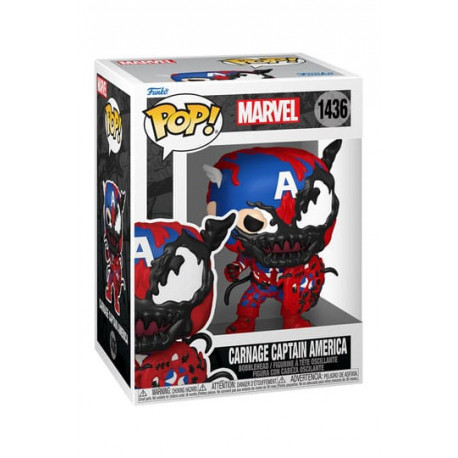 CARNAGE CAPTAIN AMERICA MARVEL POP VINYL FIGURINE 9 CM