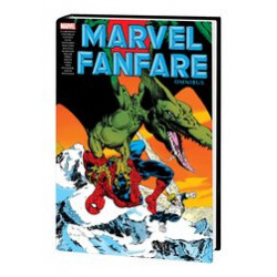 MARVEL FANFARE OMNIBUS HC VOL 1 MICHAEL GOLDEN CVR