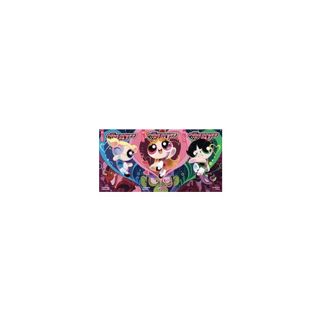 POWERPUFF GIRLS 1-3 DARBOE CONNECTING CVR SET DE EXC VAR 