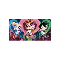 POWERPUFF GIRLS 1-3 DARBOE CONNECTING VIRGIN SET DE EXC VAR 