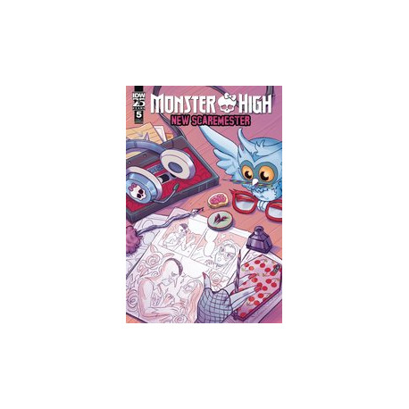 MONSTER HIGH NEW SCAREMESTER 5 CVR A JOVELLANOS