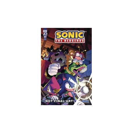 SONIC THE HEDGEHOG 77 CVR A THOMAS