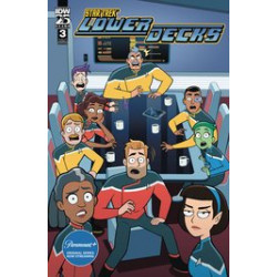 STAR TREK LOWER DECKS 3 CVR A LAWRENCE