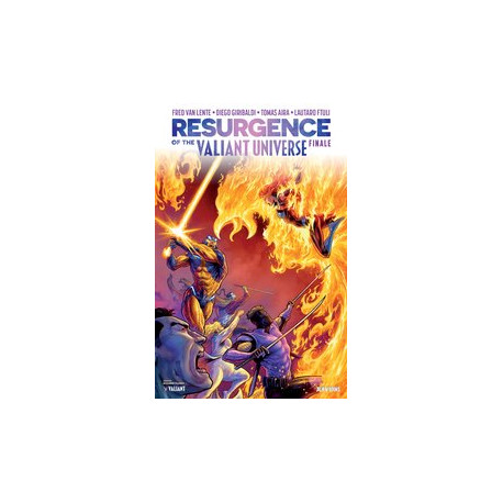 RESURGENCE VALIANT FINALE ONE SHOT CVR A FAJARDO 