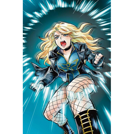 BLACK CANARY BEST OF THE BEST 3 OF 6 CVR B SAOWEE CARD STOCK VAR