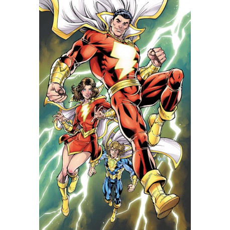 SHAZAM 19 CVR B TODD NAUCK CARD STOCK VAR