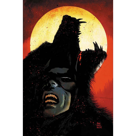 BATMAN FULL MOON 4 OF 4 CVR B FRANCESCO FRANCAVILLA CARD STOCK VAR MR 