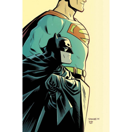 BATMAN SUPERMAN WORLDS FINEST 35 CVR C CHRIS SAMNEE CARD STOCK VAR