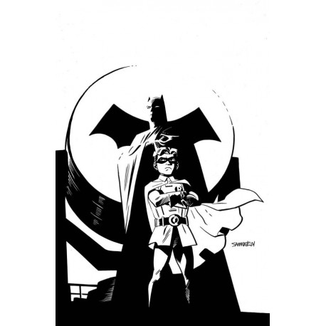 BATMAN AND ROBIN YEAR ONE 4 OF 12 CVR A CHRIS SAMNEE