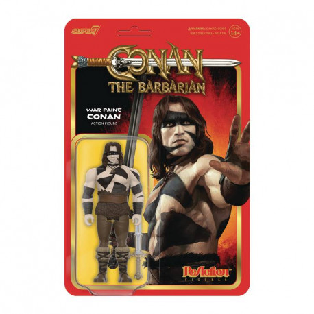 CONAN WAR PAINT CONAN THE BARBARIAN REACTION WV2 ACTION FIGURE 10 CM