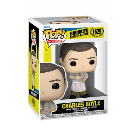 CHARLES BOYLE BROOKLYN NINE-NINE POP TV VINYL FIGURINE 9 CM