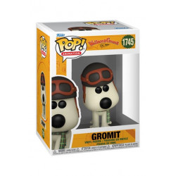 GROMIT WALLACE ET GROMIT POP ANIMATION VINYL FIGURINE 9 CM