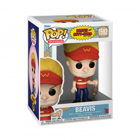 BEAVIS BEAVIS AND BUTTHEAD POP TV VINYL FIGURINE 9 CM