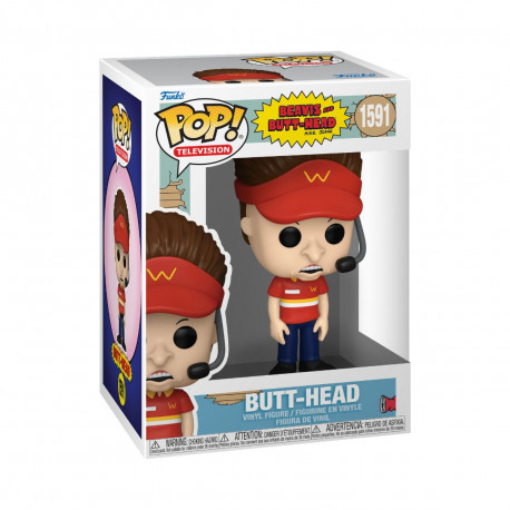 BUTT-HEAD BEAVIS AND BUTTHEAD POP TV VINYL FIGURINE 9 CM