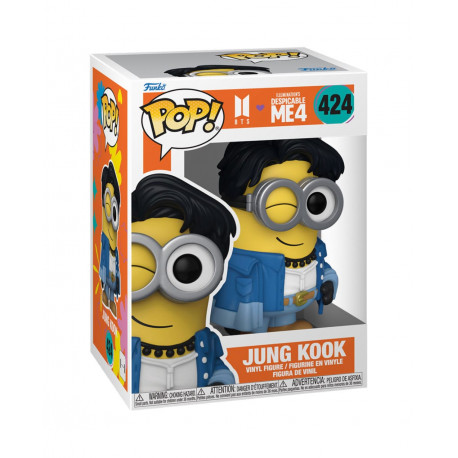 JUNG KOOK MINIONS X BTS POP ROCKS VINYL FIGURINE 9 CM