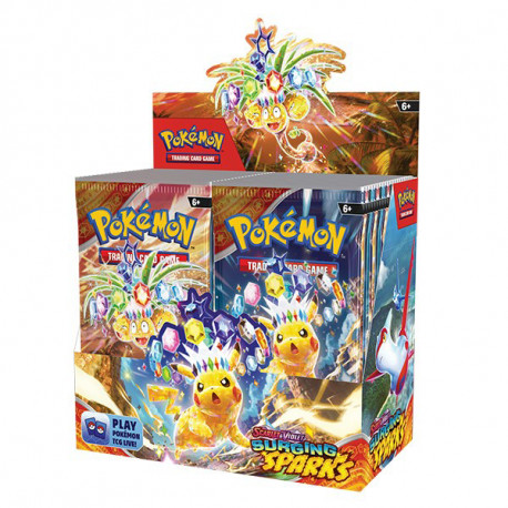 SURGING SPARKS POKEMON TCG SCARLET AND VIOLET BOOSTER