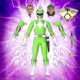 GREEN RANGER GLOW POWER RANGERS FIGURINE ULTIMATES 18 CM