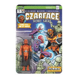 CZARFACE ORANGE AND BLACK CZARFACE REACTION WV11 ACTION FIGURE 10 CM