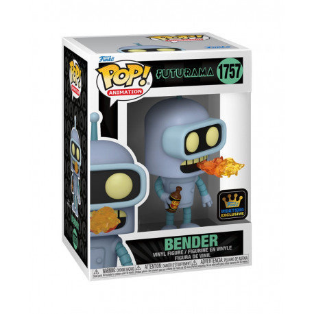 BENDER FUTURAMA POP TV VINYL FIGURINE 9 CM