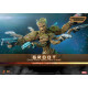 GROOT DELUXE VERSION LES GARDIENS DE LA GALAXIE VOL 3 FIGURINE MOVIE MASTERPIECE 32 CM