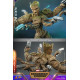 GROOT DELUXE VERSION LES GARDIENS DE LA GALAXIE VOL 3 FIGURINE MOVIE MASTERPIECE 32 CM