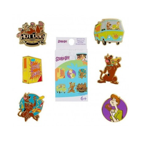 SCOOBY-DOO MUNCHIES PIN S MYSTERY BOX 5 CM