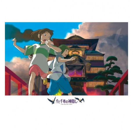 PUZZLE 500P CHIHIRO ET HAKU LE VOYAGE DE CHIHIRO