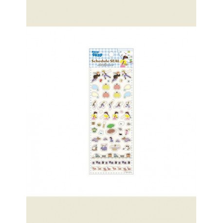 MINI STICKERS AGENDA COLLECTION 2 LE CHATEAU DANS LE CIEL