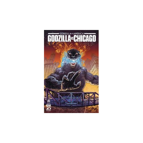 GODZILLA VS AMERICA CHICAGO 1 CVR A BROWNE