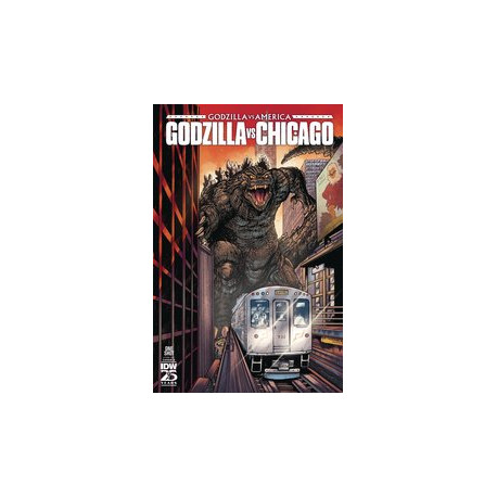 GODZILLA VS AMERICA CHICAGO 1 CVR B SEELEY