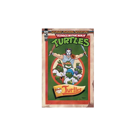 TMNT SATURDAY MORNING ADV 22 CVR B FRIDOLFS