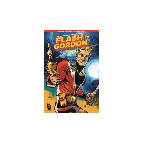 FLASH GORDON 6 CVR B ZACH HOWARD HOMEWORLD