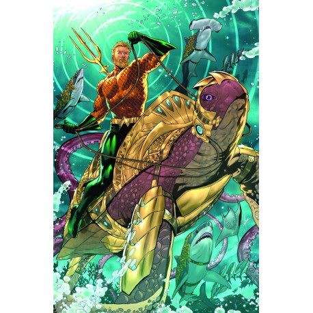 AQUAMAN 2 CVR C LUCAS MEYER CARD STOCK VAR