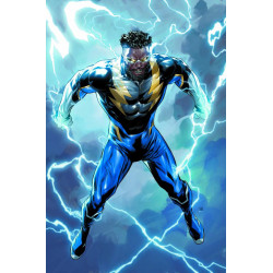 BLACK LIGHTNING 4 CVR C RYAN BENJAMIN BLACK HISTORY MONTH CARD STOCK VAR