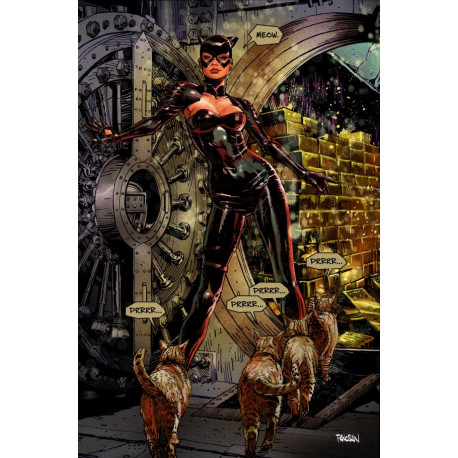 CATWOMAN 73 CVR C DAN PANOSIAN CARD STOCK VAR