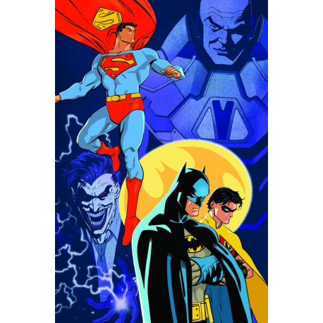 BATMAN SUPERMAN WORLDS FINEST 36 CVR B TOM REILLY CARD STOCK VAR