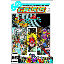 CRISIS ON INFINITE EARTHS 11 FACSIMILE EDITION CVR A GEORGE PEREZ