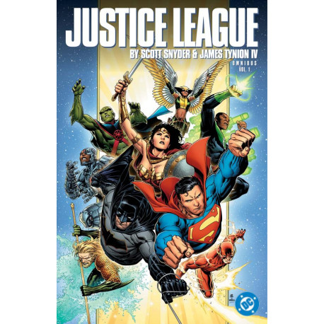 JUSTICE LEAGUE BY SCOTT SNYDER AND JAMES TYNION IV OMNIBUS HC VOL 01