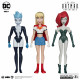 GIRLS NIGHT OUT THE NEW BATMAN ADVENTURES PACK 3 FIGURINES DC DIRECT GOLD LABEL 15 CM