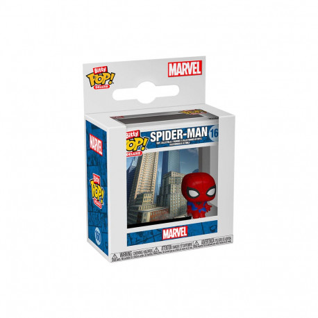 SPIDER-MAN CITYSCAPE SPIDER-MAN FIGURINE BITTY POP DELUXE VINYL 2 CM