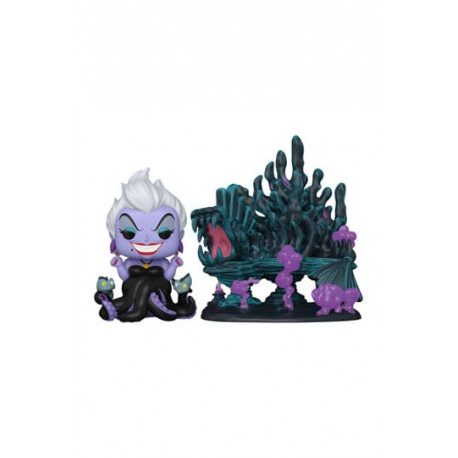 URSULA S LAIR DISNEY VILLAINS POP TOWN VINYL FIGURINE 9 CM