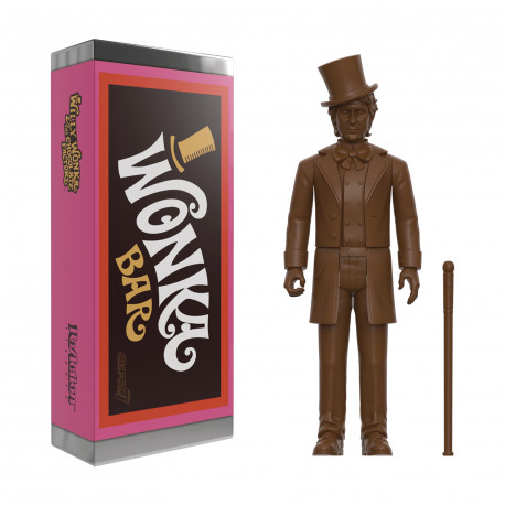 WILLY WONKA AND THE CHOCOLATE FACTORY REACTION WILLY IN BAR ACTION FIGURE 10 CM