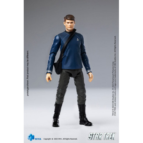 MCCOY STAR TREK FIGURINE EXQUISITE MINI STAR TREK 2009 10 CM