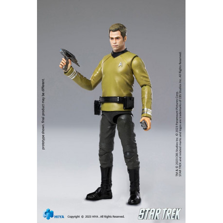 KIRK STAR TREK FIGURINE EXQUISITE MINI STAR TREK 2009 10 CM