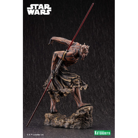 DARTH MAUL NIGHTBROTHER STAR WARS THE PHANTOM MENACE STATUETTE PVC ARTFX 30 CM