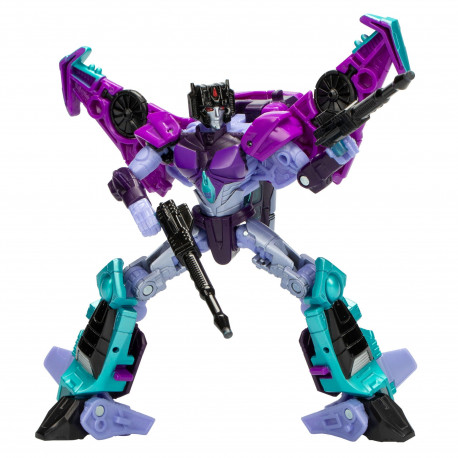 SLIPSTREAM TRANSFORMERS GENERATIONS LEGACY UNITED DELUXE CLASS FIGURINE CYBERVERSE UNIVERSE 14 CM