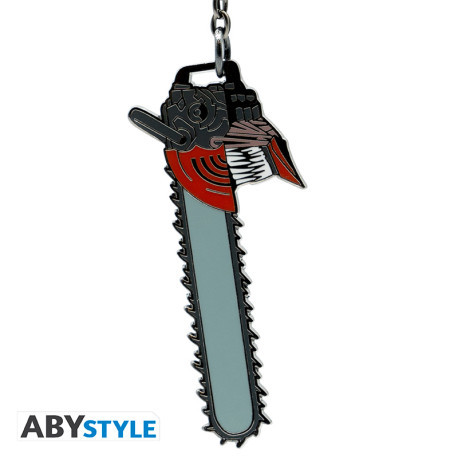 TETE CHAINSAW MAN PORTE CLES