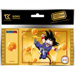 GOKU VIOLET DBZ DRAGON BALL GOLDEN TICKET